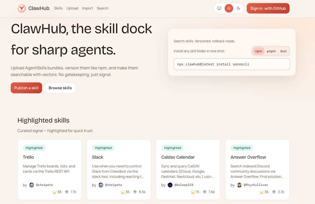 List of targeted OpenClaw skills on ClawHub